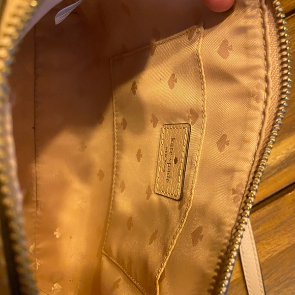 Kate Spade 9 inch pink purse with adjustable strap! - Picture 4 of 7